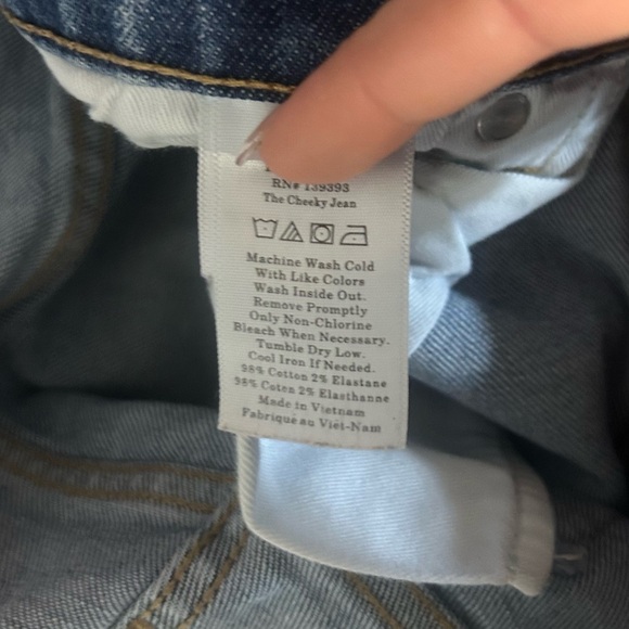 Everlane The Cheeky Jean Cropped Denim Jeans Size 29 - Picture 8 of 8